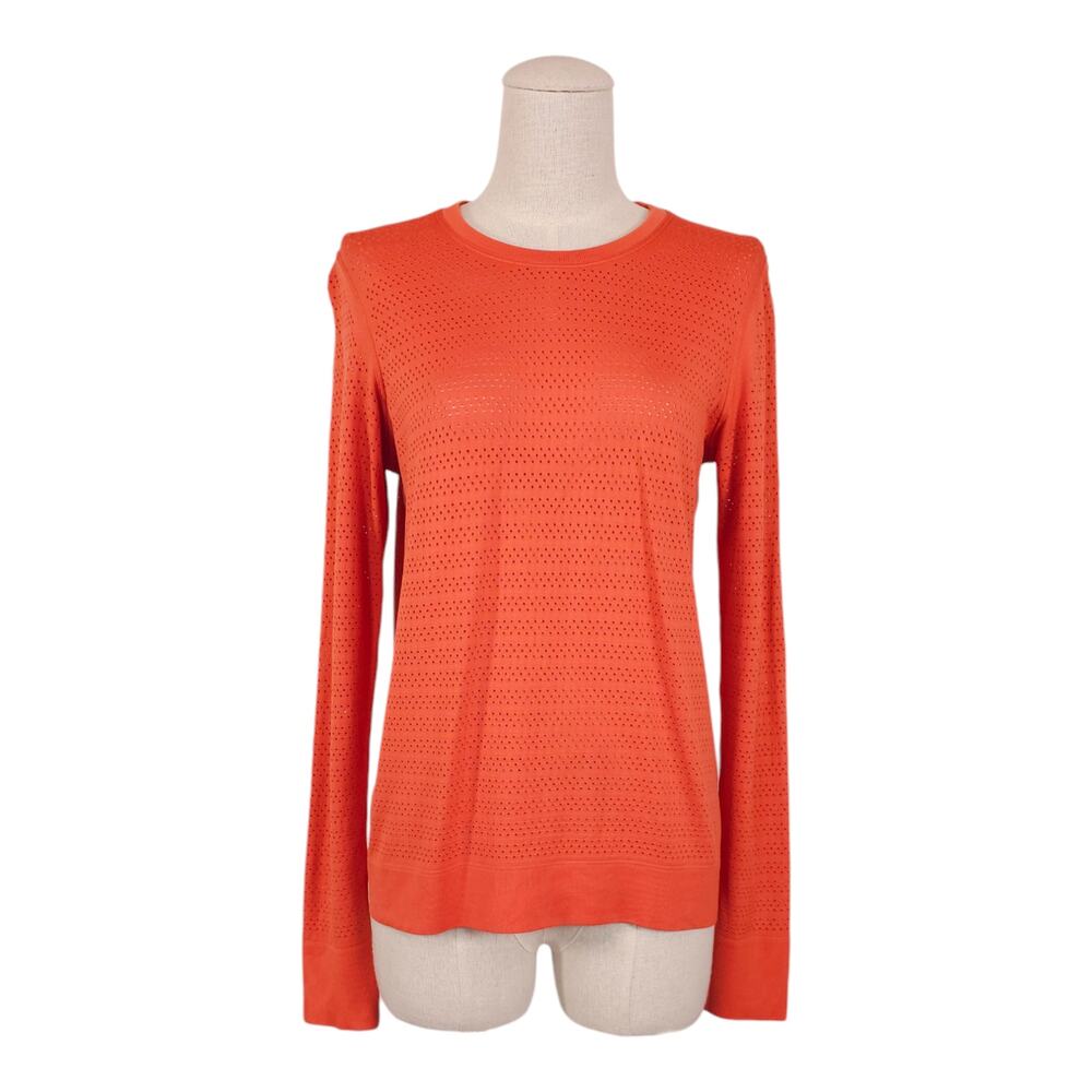 Lululemon Breeze By Long Sleeve Squad Brick Sz 8
